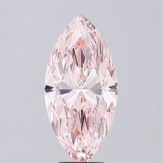 5.00ct Marquise Lab Grown Diamond (Colour Fancy Vivid Pink, Clarity VS1, IGI Certified)