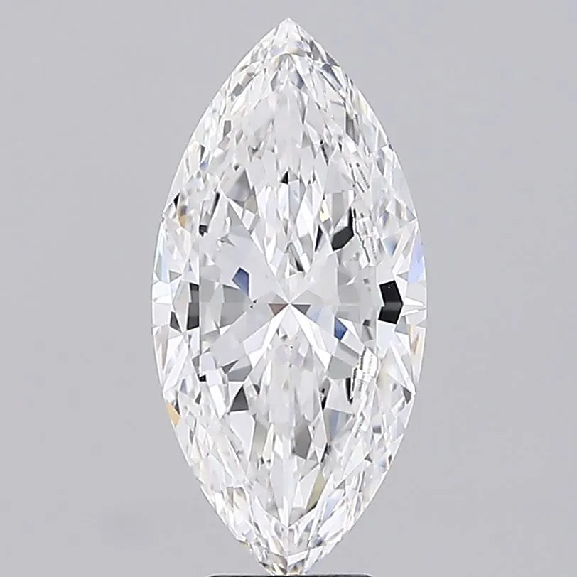 5.01ct Marquise Lab Grown Diamond (Colour D, Clarity VVS2, IGI Certified)