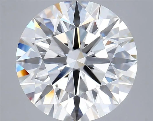 5.01ct Round Lab Grown Diamond (Colour H, Clarity VVS2, Cut ID, IGI Certified)