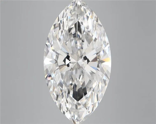 5.02ct Marquise Lab Grown Diamond (Colour E, Clarity VVS2, IGI Certified)