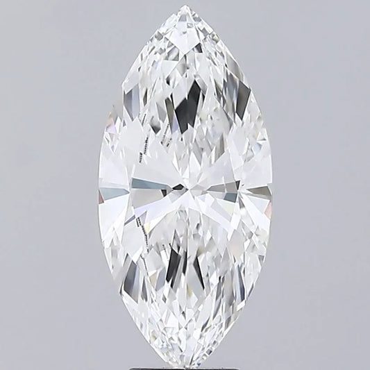 5.02ct Marquise Lab Grown Diamond (Colour E, Clarity VVS2, IGI Certified)