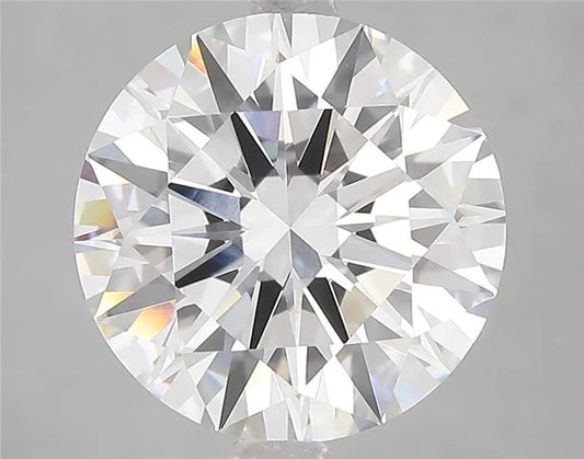 5.02ct Round Lab Grown Diamond (Colour G, Clarity VVS2, Cut ID, IGI Certified)
