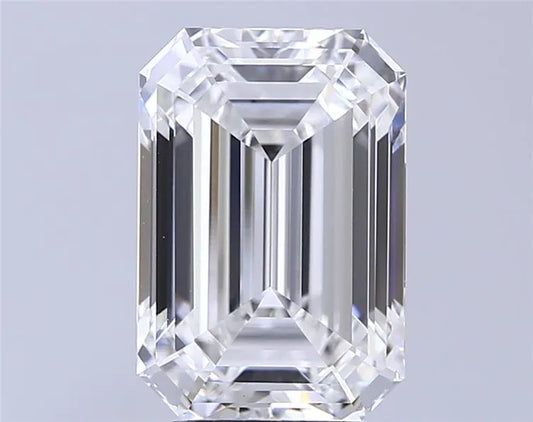 5.03ct Emerald Lab Grown Diamond (Colour F, Clarity VVS2, IGI Certified)