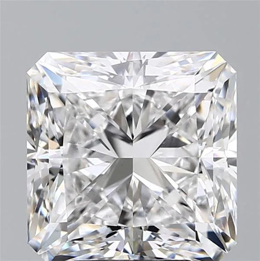 5.03ct Square radiant Lab Grown Diamond (Colour D, Clarity VS1, IGI Certified)