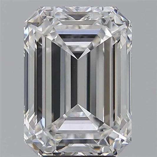 5.04ct Emerald Lab Grown Diamond (Colour D, Clarity VVS1, IGI Certified)