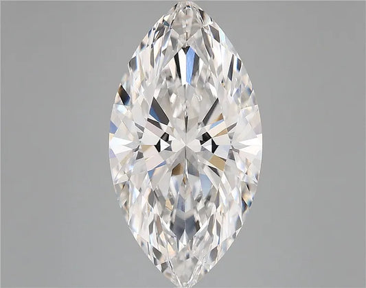 5.04ct Marquise Lab Grown Diamond (Colour E, Clarity VVS2, IGI Certified)