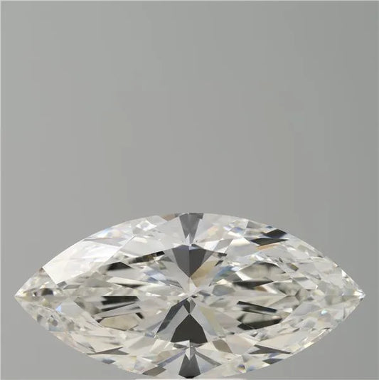 5.04ct Marquise Lab Grown Diamond (Colour G, Clarity VVS2, IGI Certified)