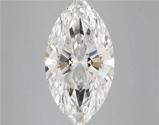 5.05ct Marquise Lab Grown Diamond (Colour E, Clarity VVS2, IGI Certified)