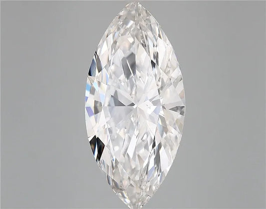 5.05ct Marquise Lab Grown Diamond (Colour E, Clarity VVS2, IGI Certified)