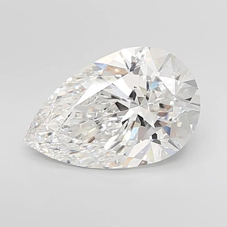 5.05ct Pear Lab Grown Diamond (Colour F, Clarity VVS2, IGI Certified)