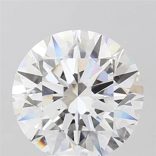 5.06ct Round Lab Grown Diamond (Colour E, Clarity VVS2, Cut ID, IGI Certified)