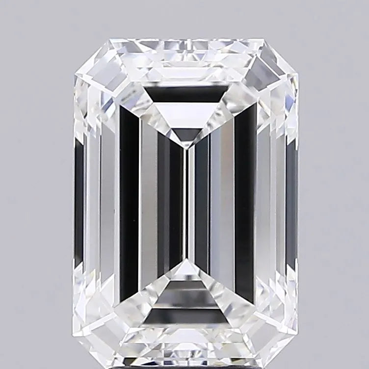 5.07ct Emerald Lab Grown Diamond (Colour F, Clarity VVS2, IGI Certified)