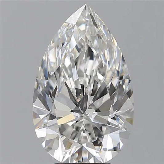 5.07ct Pear Lab Grown Diamond (Colour E, Clarity VVS2, IGI Certified)