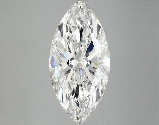5.08ct Marquise Lab Grown Diamond (Colour E, Clarity VVS2, IGI Certified)
