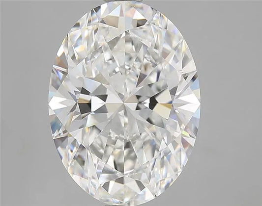 5.08ct Oval Lab Grown Diamond (Colour E, Clarity VVS2, IGI Certified)