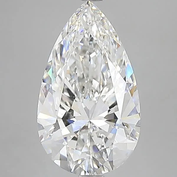 5.08ct Pear Lab Grown Diamond (Colour E, Clarity VVS2, IGI Certified)