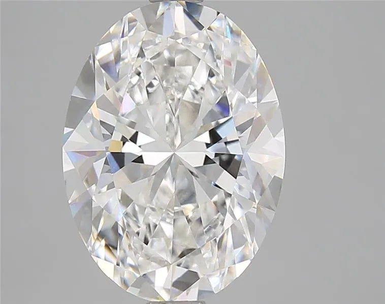 5.10ct Oval Lab Grown Diamond (Colour F, Clarity VVS2, IGI Certified)