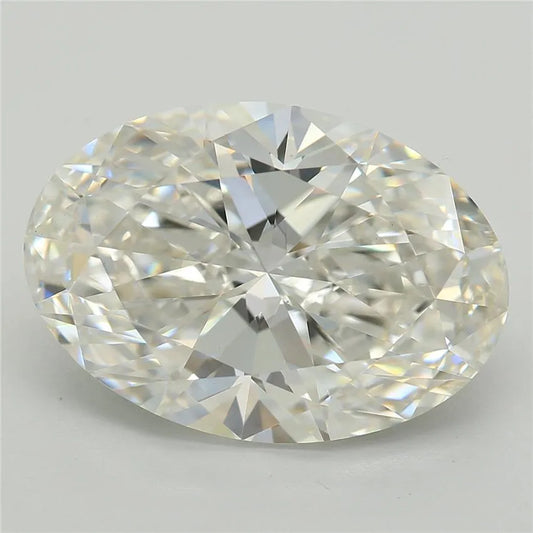 5.10ct Oval Lab Grown Diamond (Colour G, Clarity VS1, IGI Certified)