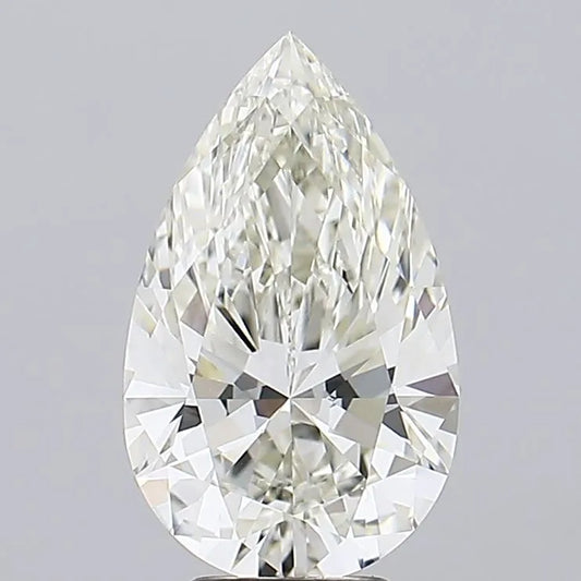 5.10ct Pear Lab Grown Diamond (Colour I, Clarity VVS1, IGI Certified)