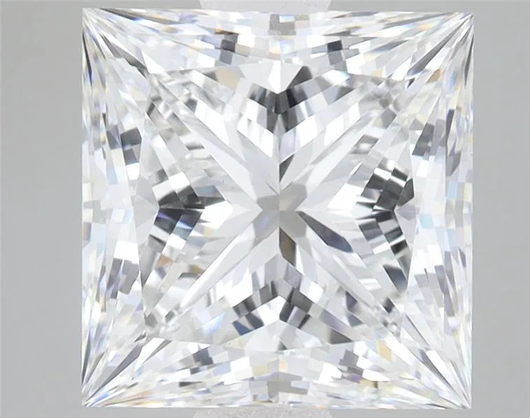 5.10ct Princess Lab Grown Diamond (Colour E, Clarity VVS2, IGI Certified)