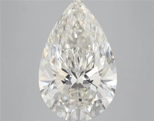 5.11ct Pear Lab Grown Diamond (Colour H, Clarity VS2, IGI Certified)