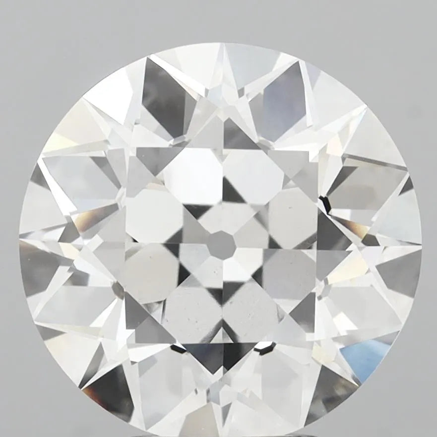 5.14ct Old european cut Lab Grown Diamond (Colour E, Clarity VS1, IGI Certified)