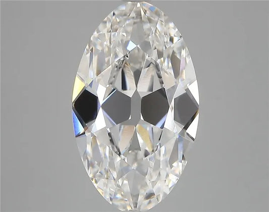 5.17ct Oval Lab Grown Diamond (Colour E, Clarity VVS1, IGI Certified)