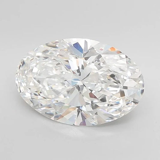 5.22ct Oval Lab Grown Diamond (Colour E, Clarity VS1, IGI Certified)