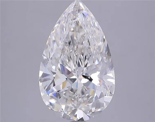5.31ct Pear Lab Grown Diamond (Colour G, Clarity VS1, IGI Certified)