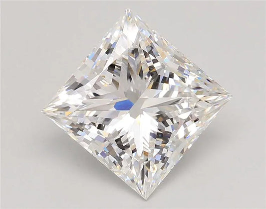 5.47ct Princess Lab Grown Diamond (Colour E, Clarity VVS2, IGI Certified)