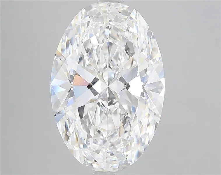 5.51ct Oval Lab Grown Diamond (Colour E, Clarity VVS2, IGI Certified)