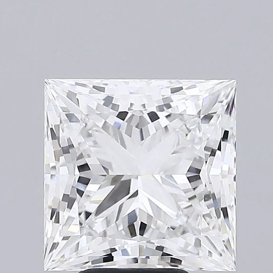 5.52ct Princess Lab Grown Diamond (Colour E, Clarity VVS2, IGI Certified)