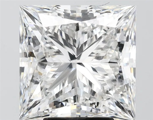 5.54ct Princess Lab Grown Diamond (Colour E, Clarity VVS2, IGI Certified)