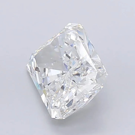 5.54ct Radiant Lab Grown Diamond (Colour E, Clarity VVS2, IGI Certified)