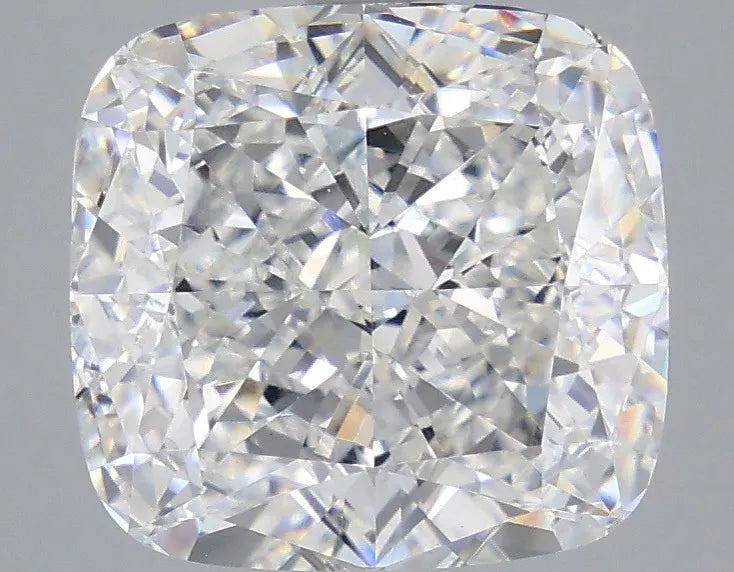 5.55ct Cushion modified Lab Grown Diamond (Colour F, Clarity VVS2, IGI Certified)