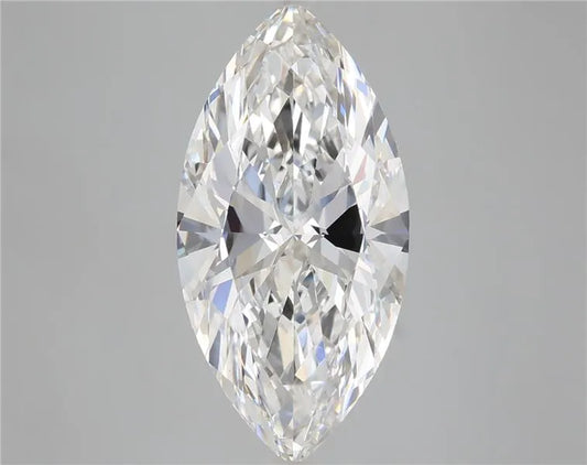 5.55ct Marquise Lab Grown Diamond (Colour F, Clarity VVS2, IGI Certified)