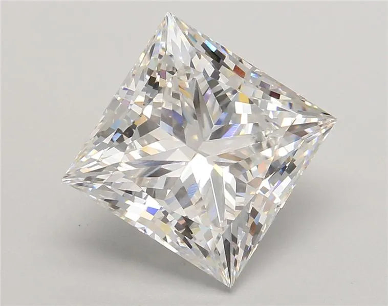 5.56ct Princess Lab Grown Diamond (Colour E, Clarity VVS2, IGI Certified)