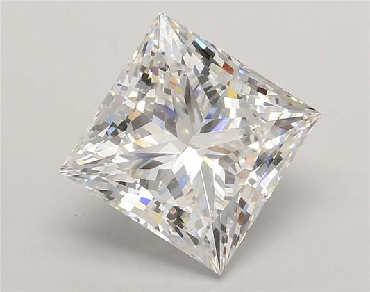 5.56ct Princess Lab Grown Diamond (Colour E, Clarity VVS2, IGI Certified)
