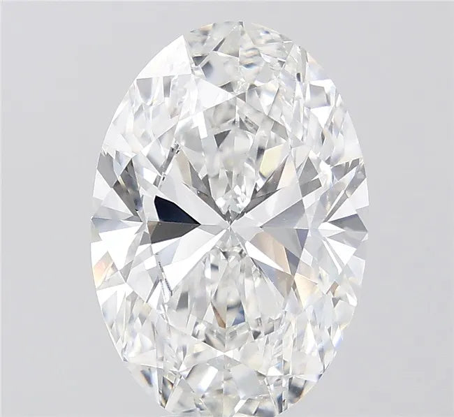 5.58ct Oval Lab Grown Diamond (Colour D, Clarity VVS2, IGI Certified)