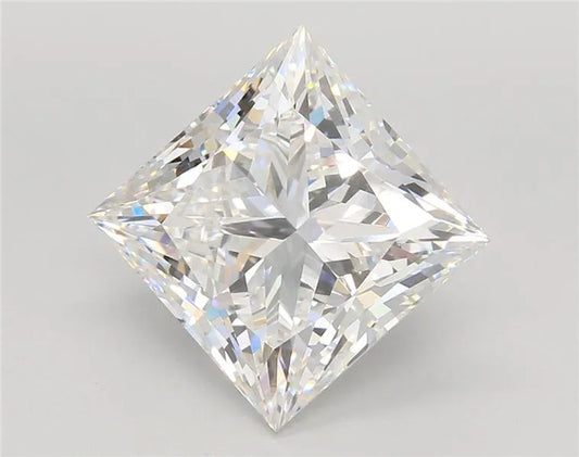 5.59ct Princess Lab Grown Diamond (Colour E, Clarity VVS2, IGI Certified)