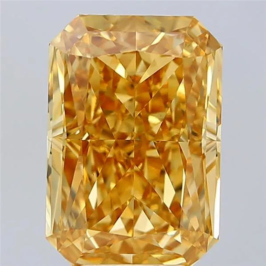5.60ct Radiant Lab Grown Diamond (Colour Fancy Intense Yellow, Clarity VVS2, IGI Certified)