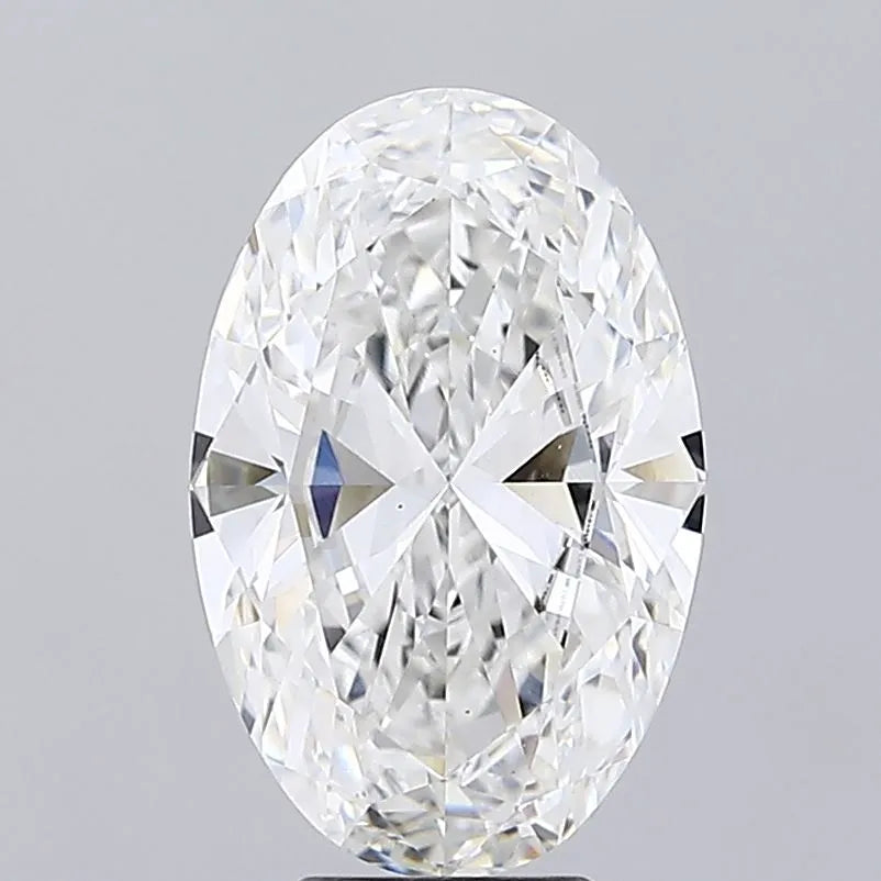 5.64ct Oval Lab Grown Diamond (Colour F, Clarity VS1, IGI Certified)