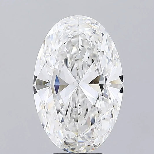 5.64ct Oval Lab Grown Diamond (Colour F, Clarity VS1, IGI Certified)