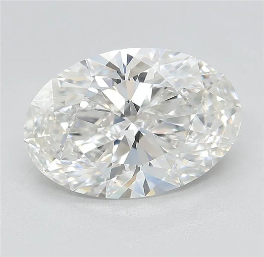 5.99ct Oval Lab Grown Diamond (Colour F, Clarity VVS2, Cut EX, IGI Certified)