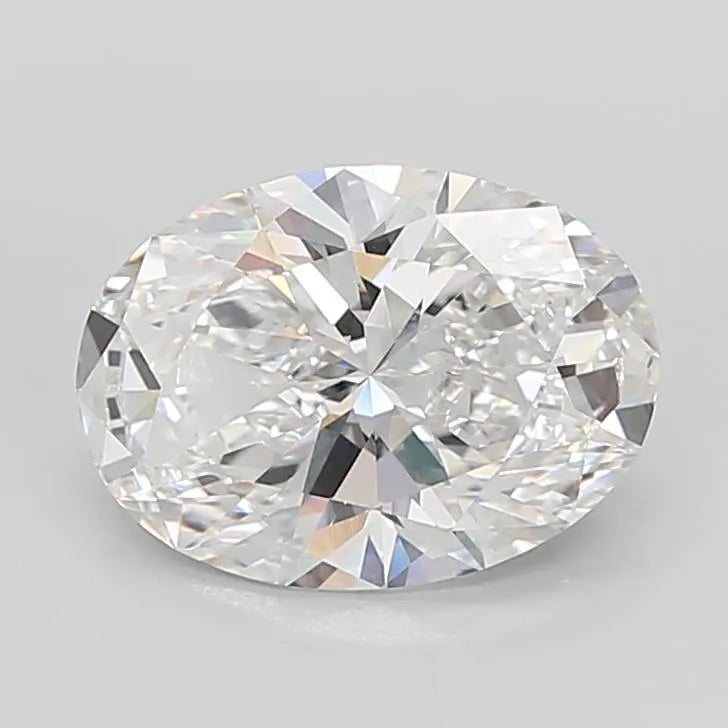 6.00ct Oval Lab Grown Diamond (Colour E, Clarity VVS2, IGI Certified)