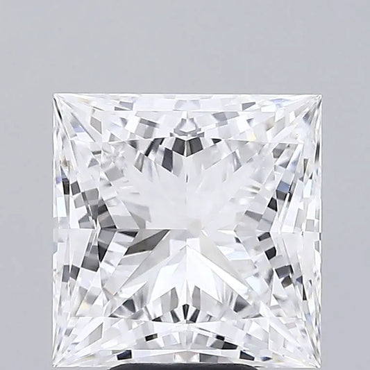 6.02ct Princess Lab Grown Diamond (Colour E, Clarity VVS2, IGI Certified)