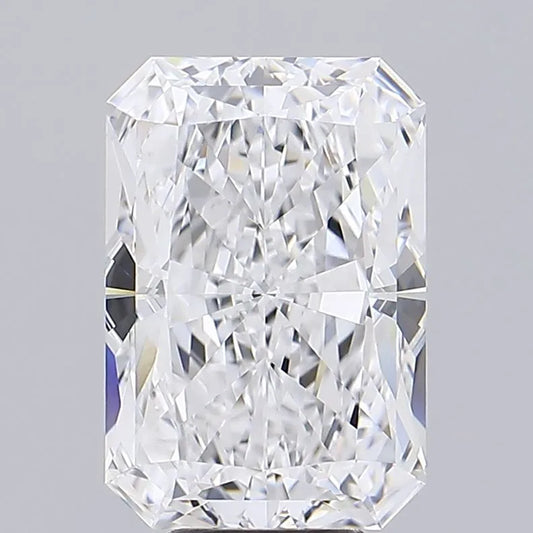 6.02ct Radiant Lab Grown Diamond (Colour D, Clarity IF, IGI Certified)