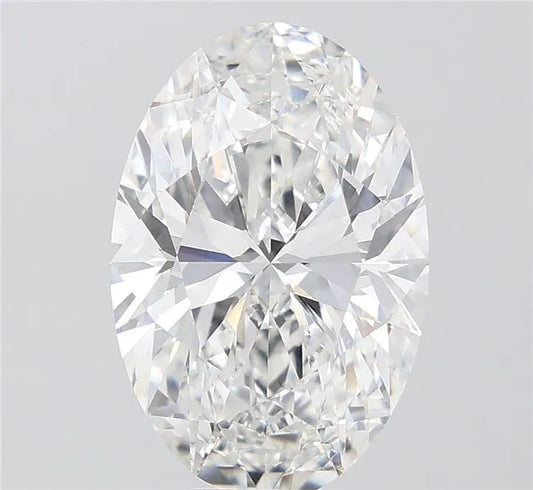 6.04ct Oval Lab Grown Diamond (Colour E, Clarity VVS2, IGI Certified)