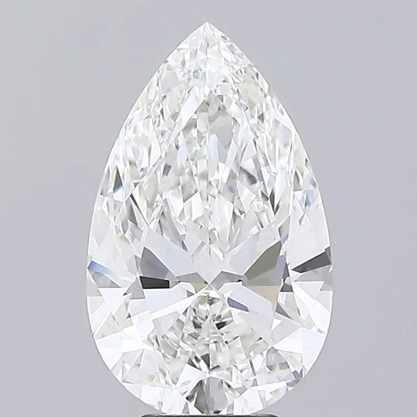 6.04ct Pear Lab Grown Diamond (Colour F, Clarity VVS2, IGI Certified)