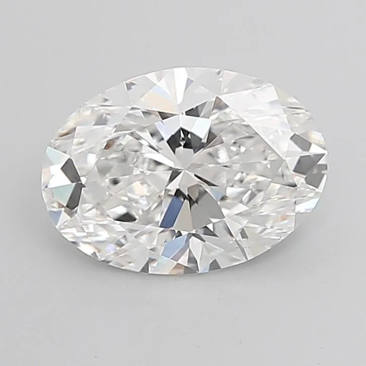 6.07ct Oval Lab Grown Diamond (Colour E, Clarity VVS2, IGI Certified)